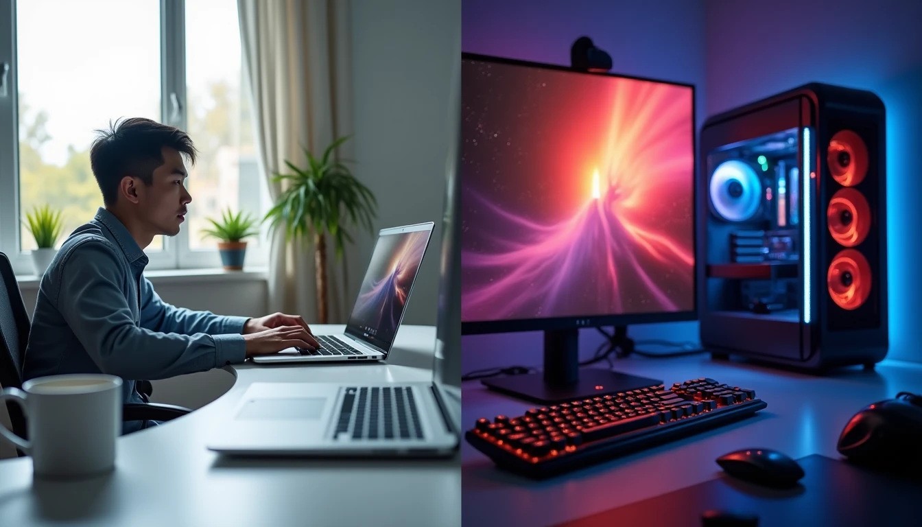 Pc portable vs pc fixe : avantages et inconvénients